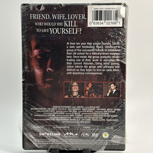 Ambition (2006, DVD, Shoreline Entertainment) - New with Damaged Seal - Picture 2 of 6